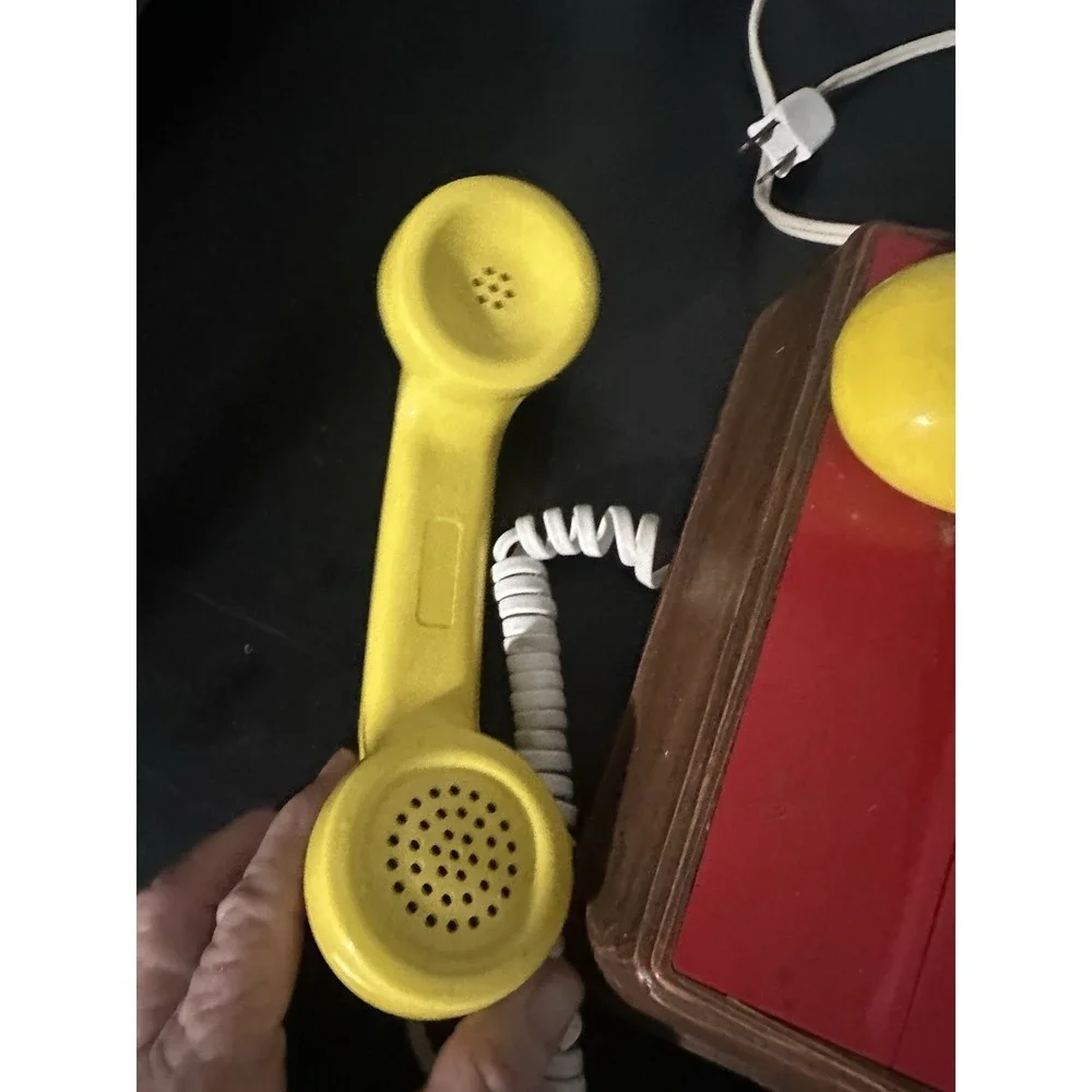 Vintage Disney Mickey Mouse Phone Lamp Phone & Lamp Works As Should